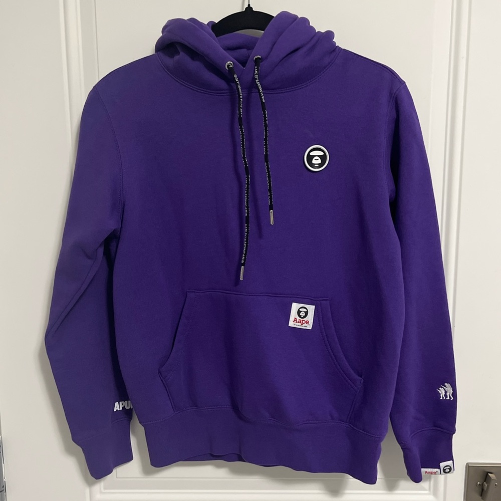 NWT - AAPE by A Bathing Ape (BAPE) Small Logo Hoodie - Men S / Women M